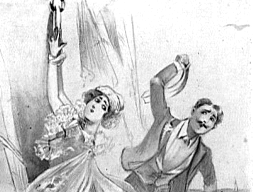 Spanking illustration by Gaston Noury