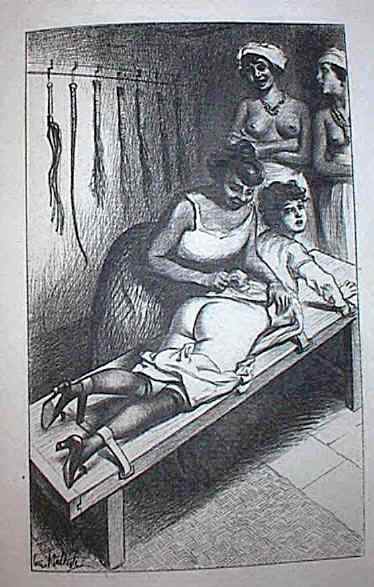 Second anonymous erotic illustration from The Memoirs of Dolly Morton