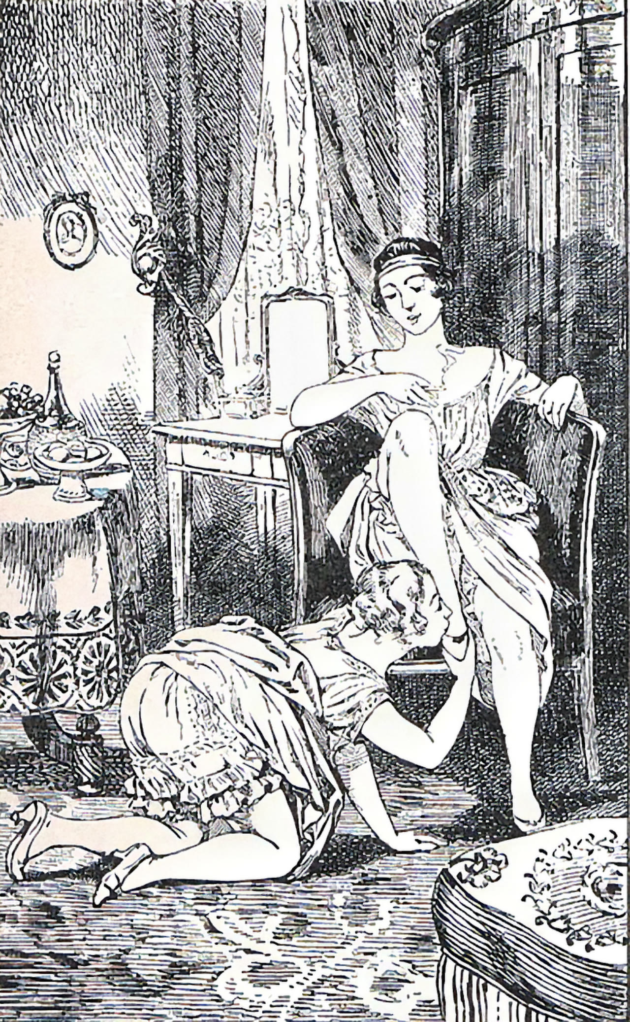 Illustration for La Comtesse au fouet by Martin van Maele