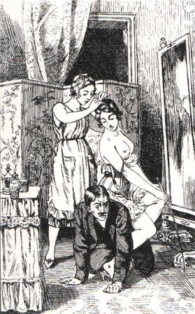 Illustration for La Comtesse au fouet by Martin van Maele