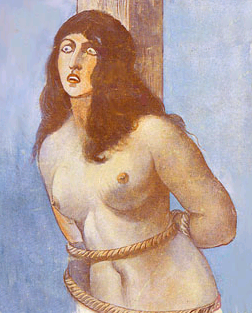 1911 flagellation illustration by Georges Topfer
