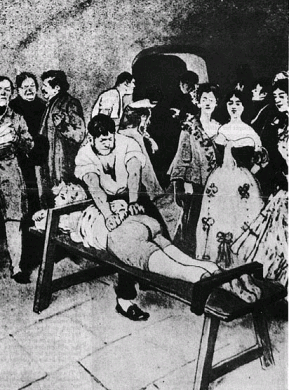 Second punishment illustration by Martin van Maele